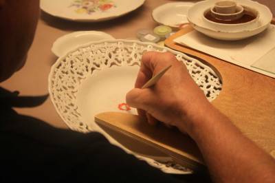 In der Porzellanmanufraktur