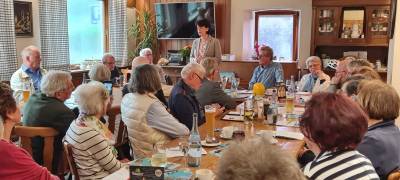 Frau Oberbrgermeisterin Zull bei Ihrem Gruwort