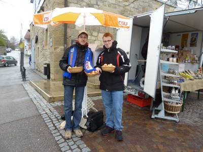 Die Eier gehen weg wie warme Semmeln