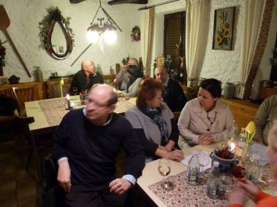 Angeregte Gesprche in gemtlicher Atmosphre