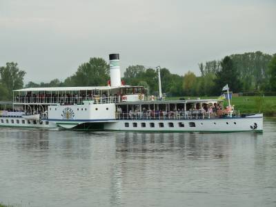An der Elbe bei Pillnitz