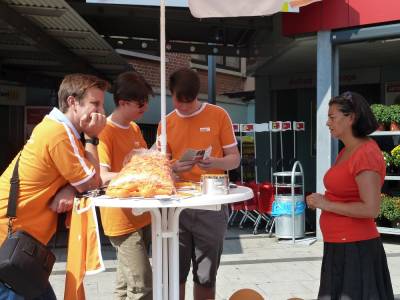 Untersttzung kam von der JU Rems-Murr. 