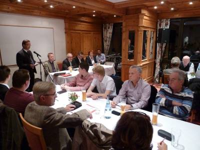 Fellbacher Christdemokraten haben sich im Hotel \