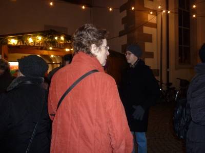 An der Lutherkirche beginnt der Spaziergang. 