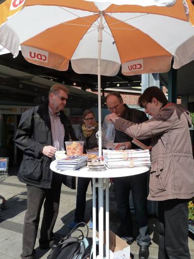 Ganz schn viel Papier - ob das alles wegkommt?