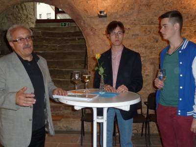 Grautlation des Vorsitzenden Harald Rienth an die 10 Gewhlten!