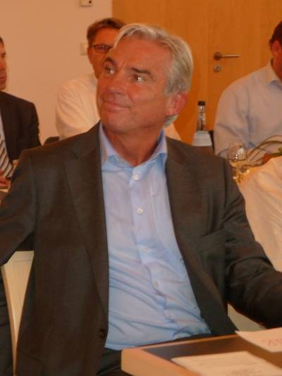 Thomas Strobl freute sich auf die Verkostung von sechs Weinen unterschiedlichster Art.