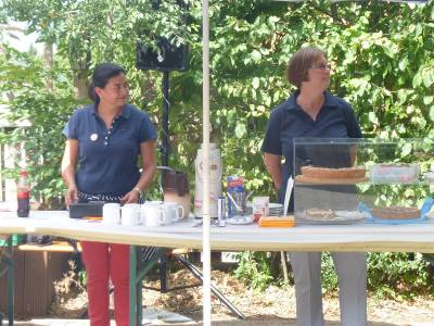 Sandra Nitschke und Felizitas Winners