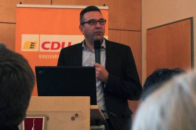 Der CDU-Kreisvorsitzende Dr. Joachim Pfeiffer - Der CDU-Kreisvorsitzende Dr. Joachim Pfeiffer