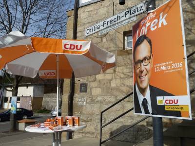 Auf dem Schmidener Wochenmarkt - Auf dem Schmidener Wochenmarkt