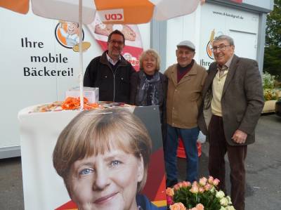 Infostand in Oeffingen
