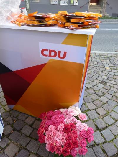 Schwarz-Rot-Gold steht im Zentrum des CDU Design