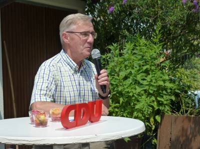 Vorsitzender Hans-Ulrich Spieth begrt