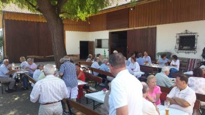 Der Schimmelhof ist gut besetzt