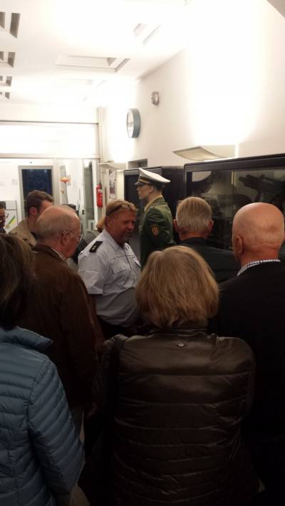 Besichtigung des Polizeireviers